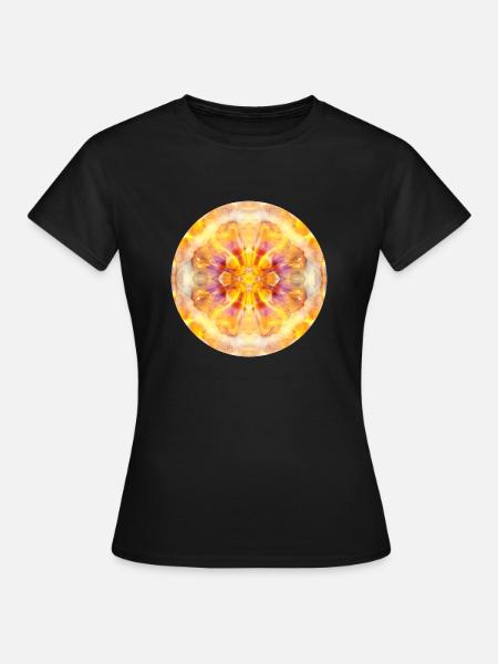 Mandala Graal 10 - Frauen T-Shirt - Schwarz