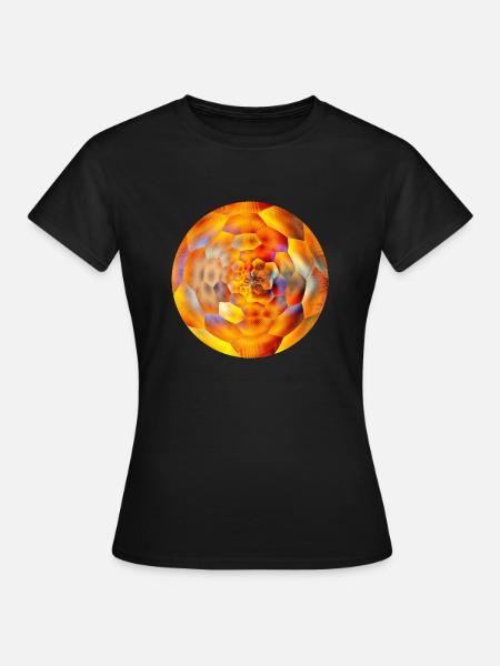 Mandala Graal 4 - Frauen T-Shirt - Schwarz