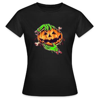 spuki 2 - Frauen T-Shirt - Schwarz - Vorne - AI Model Female 172 dark (172cm)
