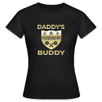 Garage - Frauen T-Shirt - Schwarz - Vorne - AI Model Female 172 dark (172cm)