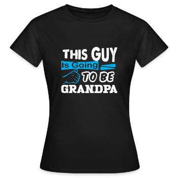 Bald Großvater - Frauen T-Shirt - Schwarz - Vorne - AI Model Female 172 dark (172cm)