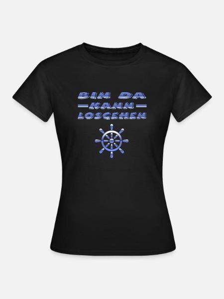 Segeln - Frauen T-Shirt - Schwarz