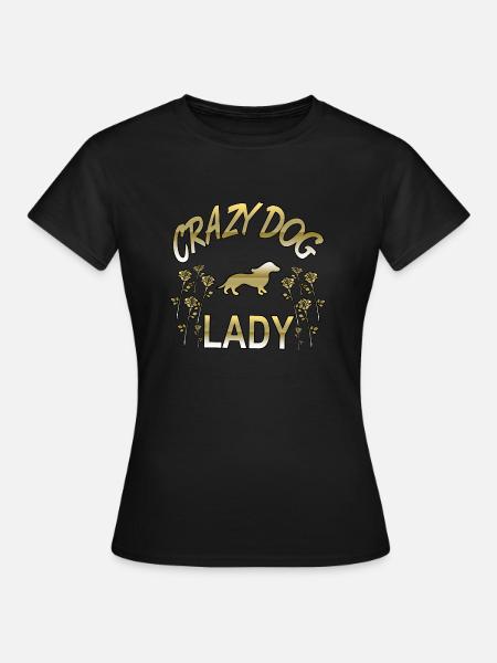 Dackel - Frauen T-Shirt - Schwarz