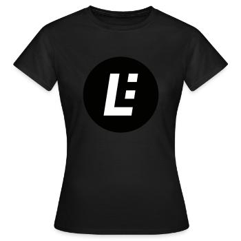 Eure et loire - T-shirt Femme - noir - Devant - AI Model Female 172 dark (172cm)