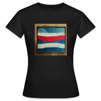Solidarité - T-shirt Femme - noir - Devant - AI Model Female 172 dark (172cm)
