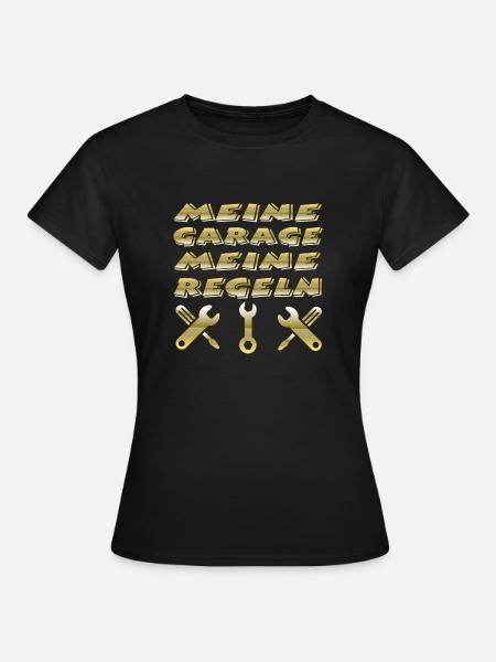 Garage - Frauen T-Shirt - Schwarz