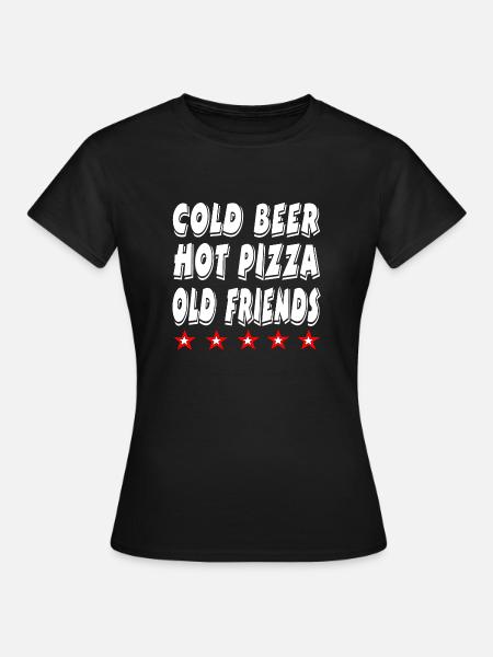 Bier - Frauen T-Shirt - Schwarz