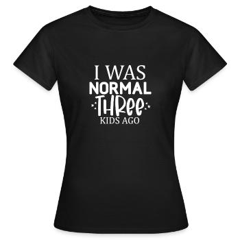 momie - T-shirt Femme - noir - Devant - AI Model Female 172 dark (172cm)