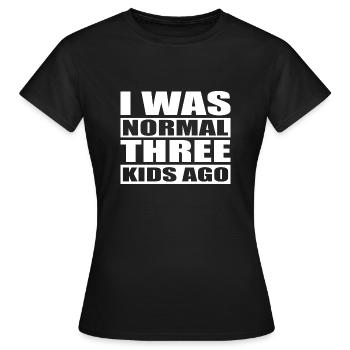 momie - T-shirt Femme - noir - Devant - AI Model Female 172 dark (172cm)