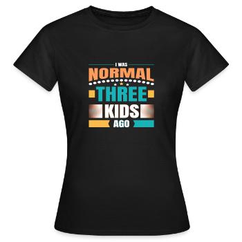 momie - T-shirt Femme - noir - Devant - AI Model Female 172 dark (172cm)