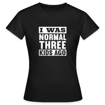 momie - T-shirt Femme - noir - Devant - AI Model Female 172 dark (172cm)