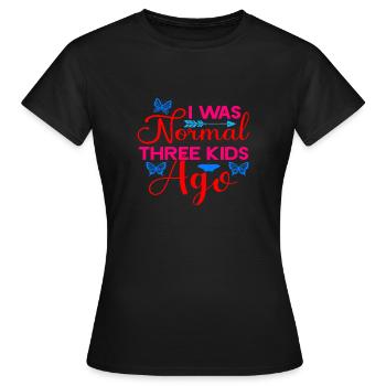 momie - T-shirt Femme - noir - Devant - AI Model Female 172 dark (172cm)