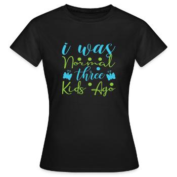 momie - T-shirt Femme - noir - Devant - AI Model Female 172 dark (172cm)