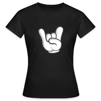 Rocker - Women's T-Shirt - black - Front - AI Model Female 172 dark (172cm)
