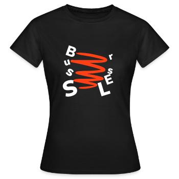 Brussels Souvenir Gift Brussels - Women's T-Shirt - black - Front - AI Model Female 172 dark (172cm)