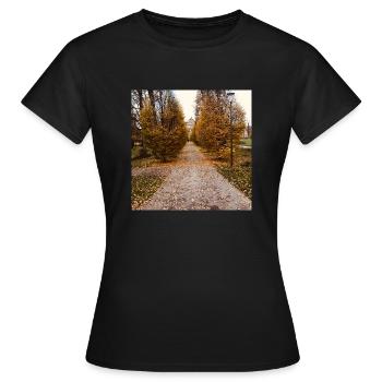 Beauté du moment - T-shirt Femme - noir - Devant - AI Model Female 172 dark (172cm)