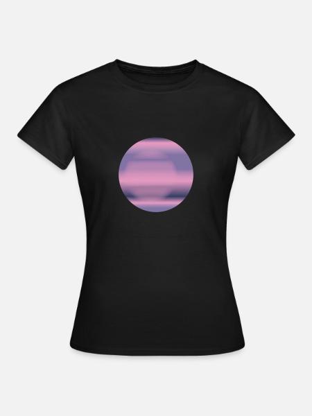 Der Planet Venus - Frauen T-Shirt - Schwarz