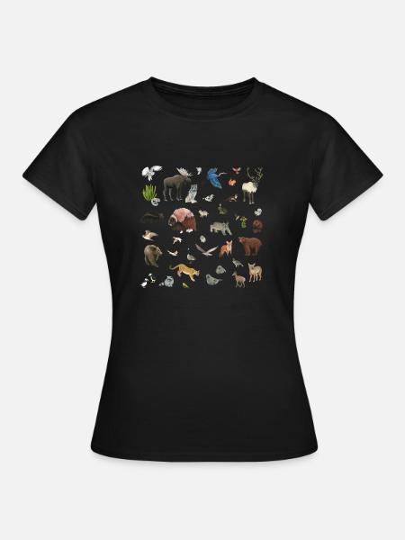Kanada - Frauen T-Shirt - Schwarz