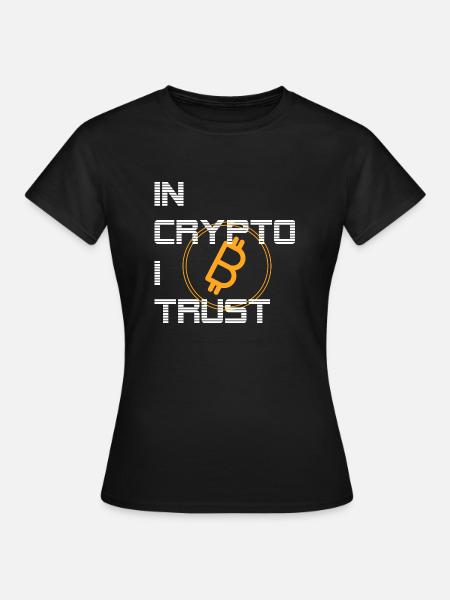 Bitcoin Trading Crypto Aktien - Frauen T-Shirt - Schwarz