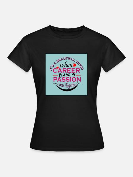Conception de t-shirt infirmière - T-shirt Femme - noir