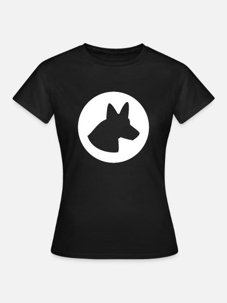 DOG CAT PET - Frauen T-Shirt - Schwarz