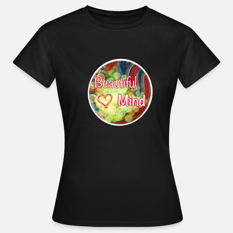 ADHD -ADHS Beautiful Mind - Frauen T-Shirt - Schwarz