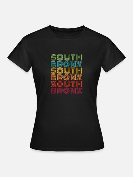South Bronx - Frauen T-Shirt - Schwarz