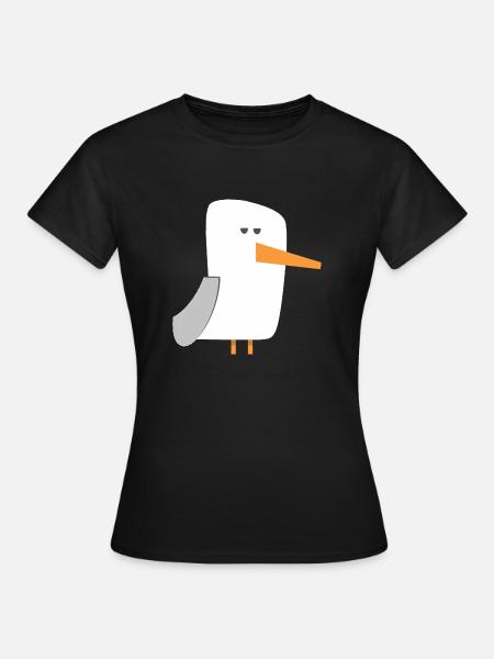 Gull - Women's T-Shirt - black