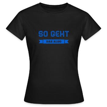 Verstanden - Frauen T-Shirt - Schwarz - Vorne - AI Model Female 172 dark (172cm)
