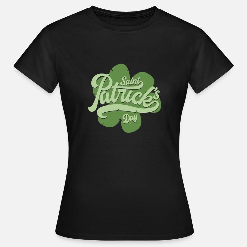 Saint Patrick s Day - Women's T-Shirt - black