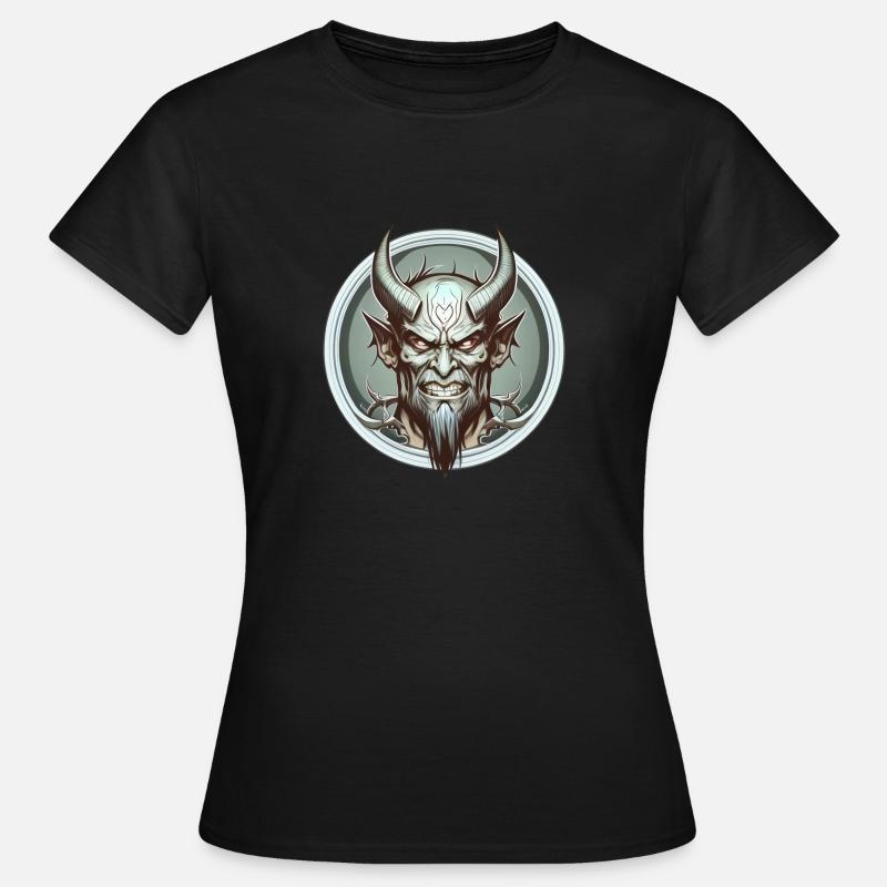 Horned Devil - Women's T-Shirt - black