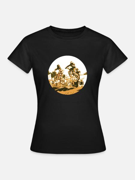 BMX - Frauen T-Shirt - Schwarz
