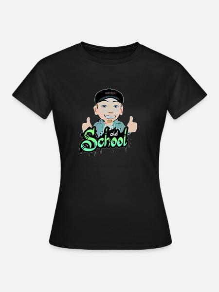 OldSchool Gamer - Frauen T-Shirt - Schwarz