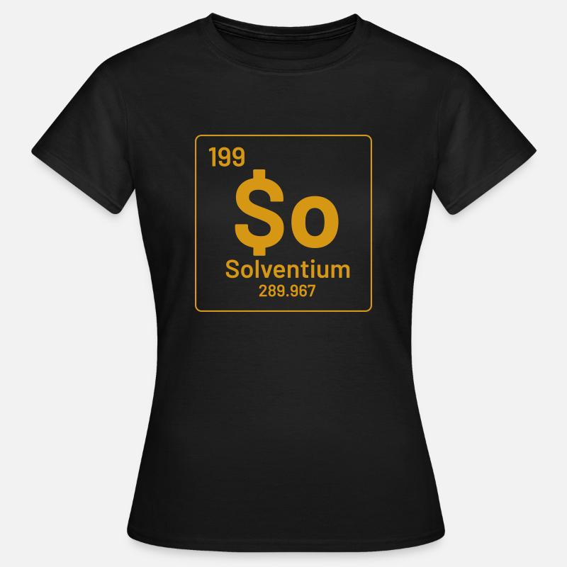 Solventium - Women's T-Shirt - black
