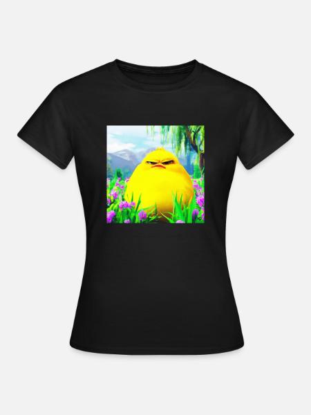 grumpie chick das Originale - Frauen T-Shirt - Schwarz
