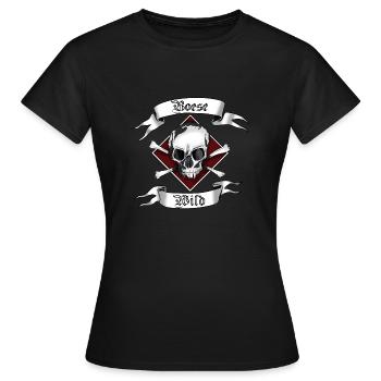 Böse und Wild - Frauen T-Shirt - Schwarz - Vorne - AI Model Female 172 dark (172cm)