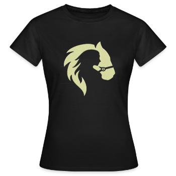 Illusion d’optique art psychédéliques formes rétro - T-shirt Femme - noir - Devant - AI Model Female 172 dark (172cm)