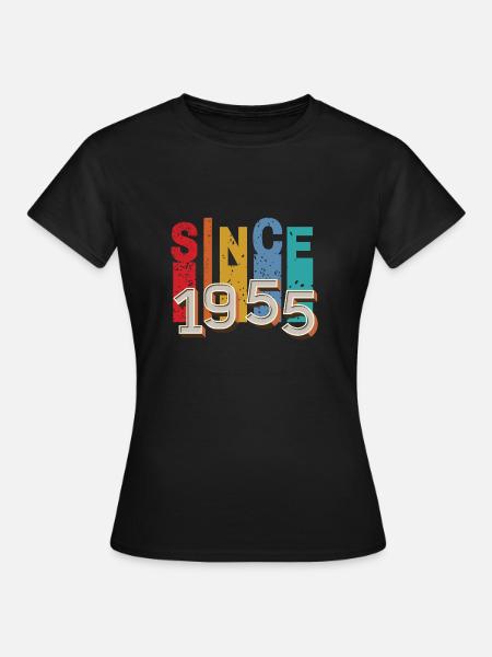 Seit 1955 retro - Frauen T-Shirt - Schwarz