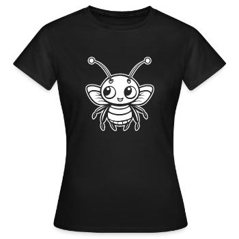 Insectes, bestioles, arthropodes - T-shirt Femme - noir - Devant - AI Model Female 172 dark (172cm)