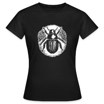 Insectes, bestioles, arthropodes - T-shirt Femme - noir - Devant - AI Model Female 172 dark (172cm)