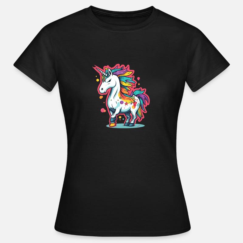 Angrycorn - Women's T-Shirt - black
