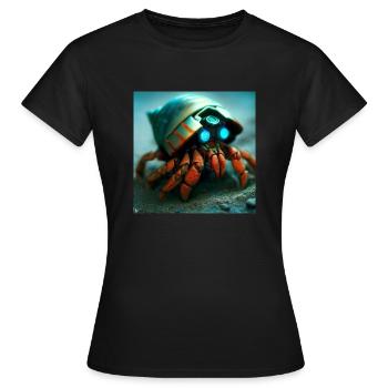 elektronik Tier - Frauen T-Shirt - Schwarz - Vorne - AI Model Female 172 dark (172cm)