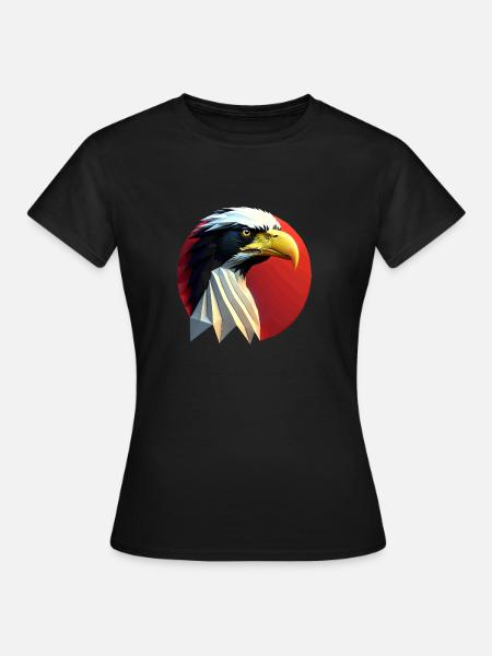 Adler #2 - Frauen T-Shirt - Schwarz