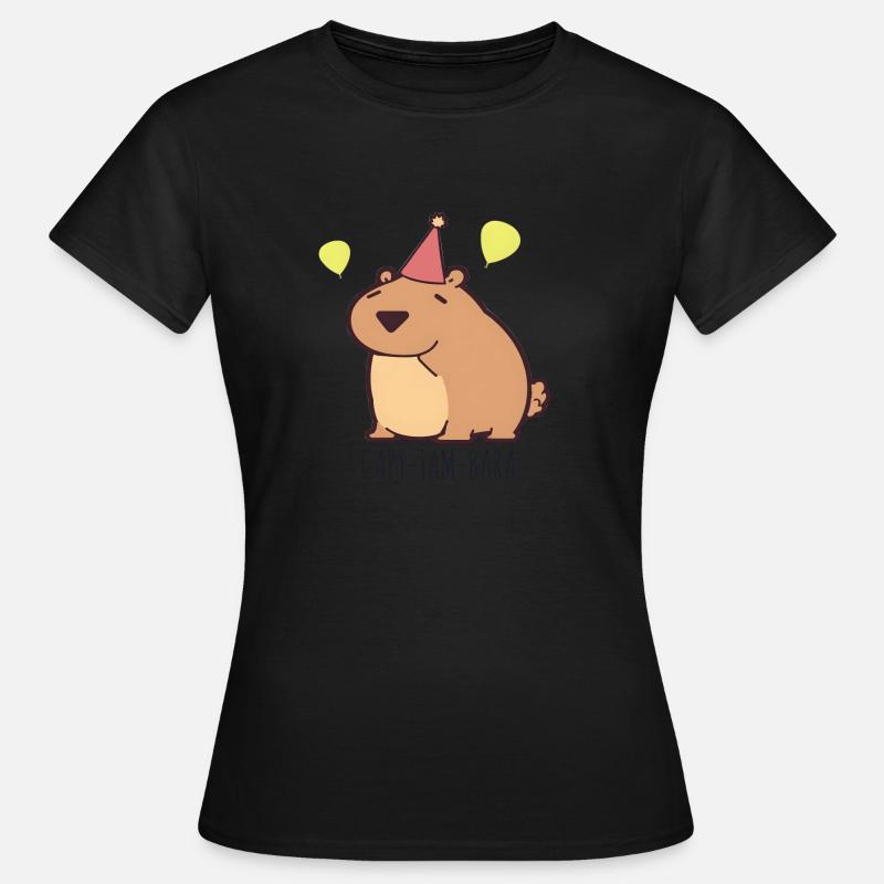 Ceremonial capybara - Women's T-Shirt - black
