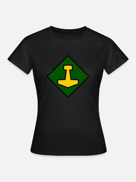 Mjölnir - Frauen T-Shirt - Schwarz