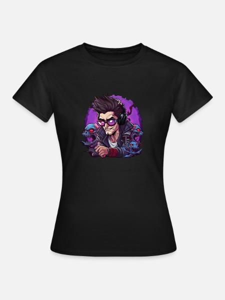 Gamer - Frauen T-Shirt - Schwarz