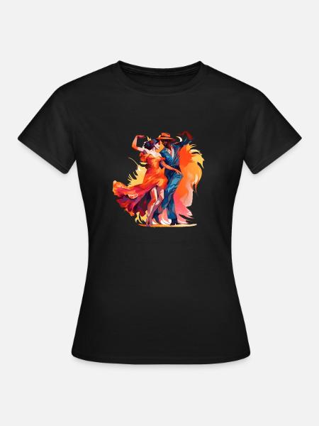 Mambo ist weltweit bekannt - Frauen T-Shirt - Schwarz