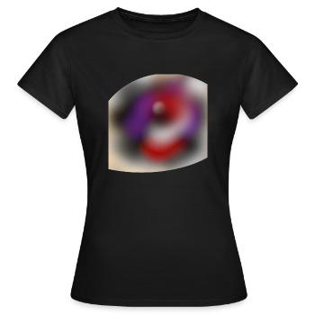 Potenzial und Space - mehr unbestimmt als unscharf - Frauen T-Shirt - Schwarz - Vorne - AI Model Female 172 dark (172cm)