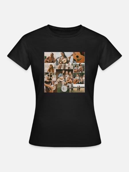 Volksmusik - Musiker - Frauen T-Shirt - Schwarz