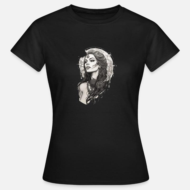 Morrigan from the Celtic - Women's T-Shirt - black